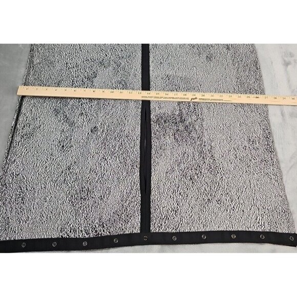 Lululemon Vinyasa Scarf Wrap Arm Holes Rulu One Size Black Gray Heather - Picture 8 of 9